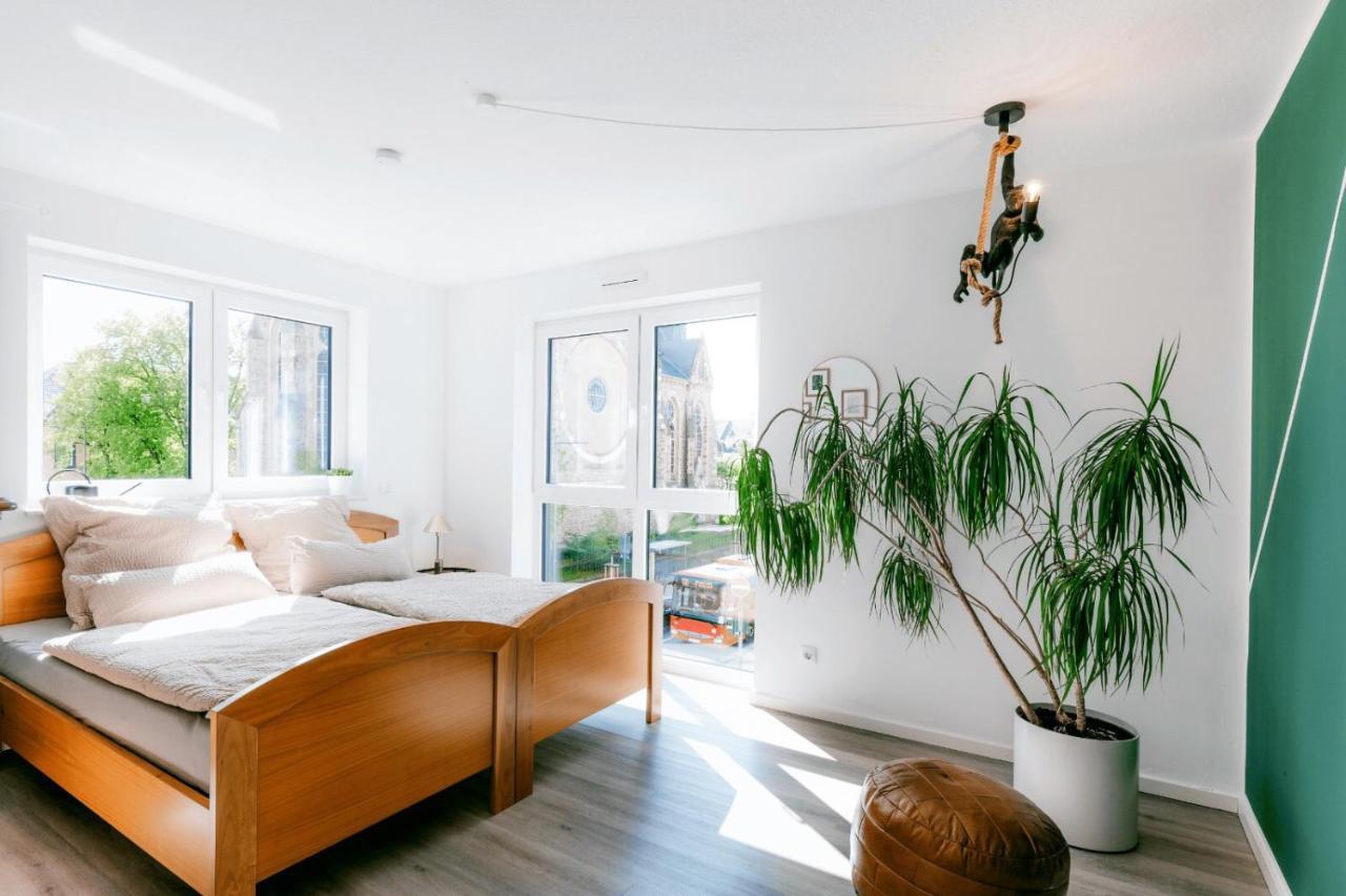 Gruene Wohnoase - Stilvoll - Balkonidylle - Zentrum 新维德 外观 照片
